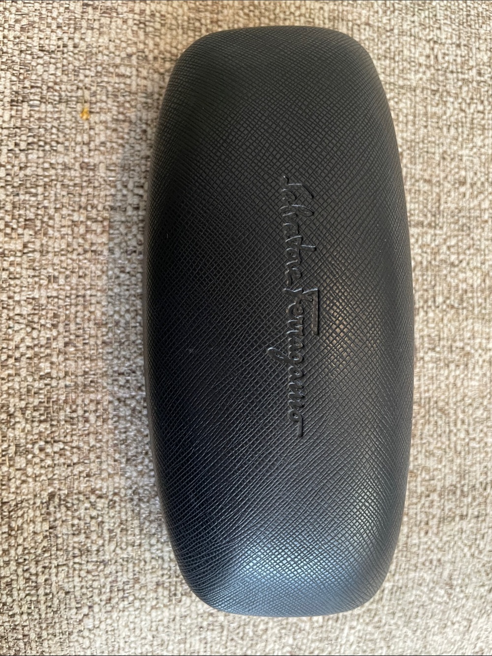 Salvatore Ferragamo Black Eyeglass/Sunglass Case
